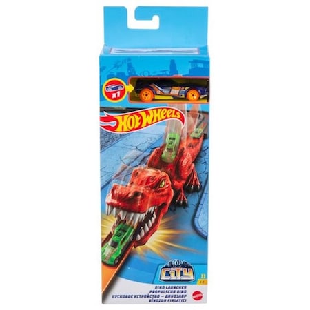 Hot Wheels Hot Wheels City Nemesis Launcher Assorted 2 pc GVF41